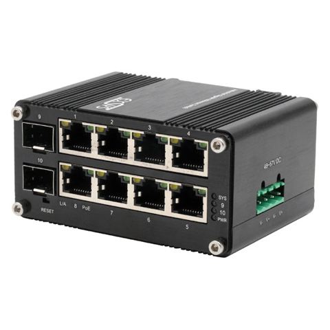 10-Port Web-Managed Gigabit Switch — ex-demo FLIR thermal equipment