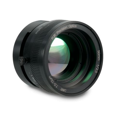 50mm 7.5-12µm f/2.5 LWIR FPO Manual Bayonet Lens — ex-demo FLIR thermal equipment